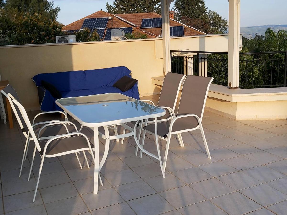 Apartamento למרפסת La Balcona Chorazim Exterior foto